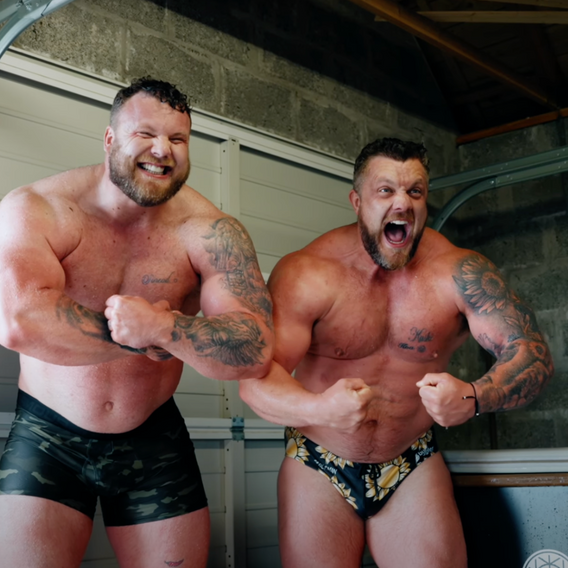 Ice baths and the worlds strongest men